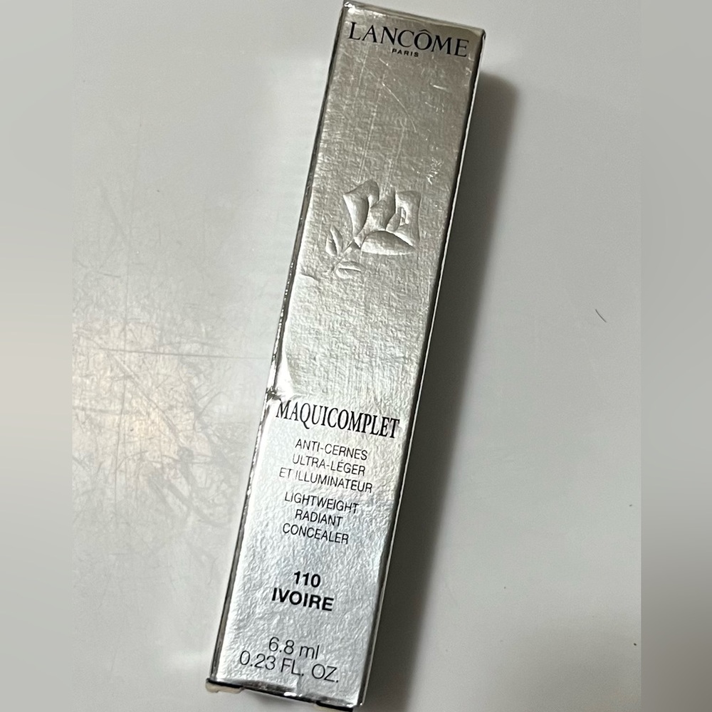 Lancôme maquicomplet lightweight radiant concealer shade 110 Ivoire NEW IN BOX